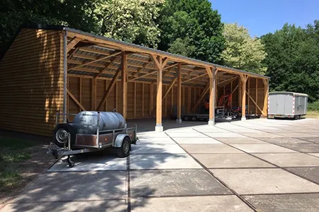Zakelijk 2 Ton van Vliet Bouw - Zakelijk - Nieuwbouw - Waternet kapschuur